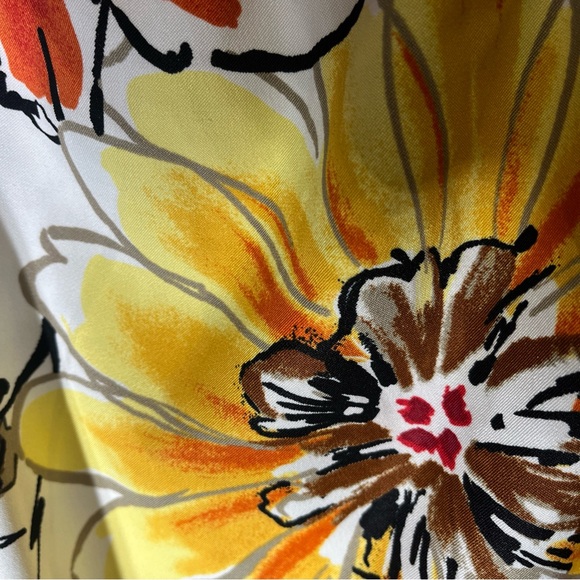 Floral Sleeveless Dress - Multicolor - Picture 5 of 6